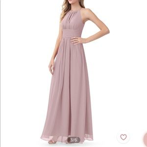 Azazie Bonnie bridesmaid dress in vintage mauve